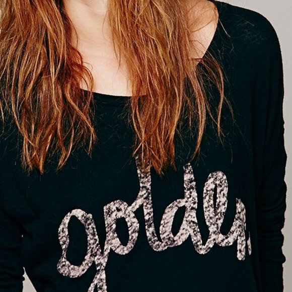 Free People We The Free Easy Graphic Tee Washed M - Picture 6 of 10